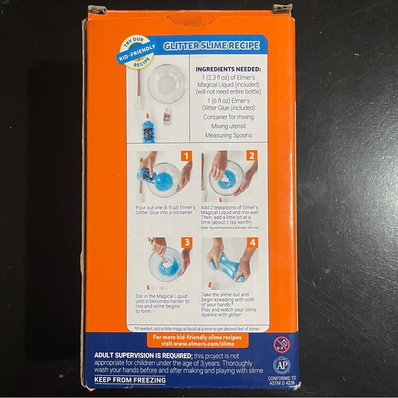 Elmer's Glitter Slime Kit with Glue Slime Activator - Picture 7 of 7